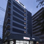 南側外観(夜景)